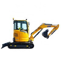 Jiangsu 4 Ton Mini Excavator 0.11 CBM Bucket Capacity Excavator Mini With Rubber Track